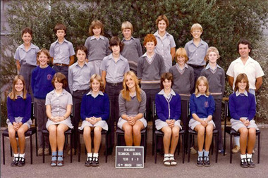 Photograph - Group, Ringwood Technical School 1982 Year 8.9, c 1982
