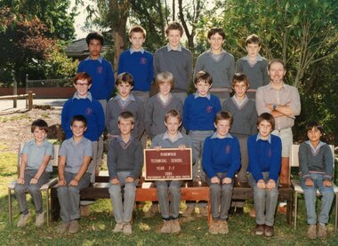 Photograph - Group, Ringwood Technical School 1985 Year 7.7, c 1985