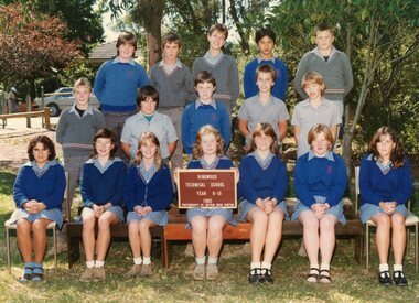 Photograph - Group, Ringwood Technical School 1985 Year 8.10, c 1985