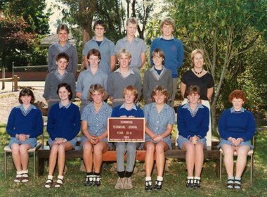 Photograph - Group, Ringwood Technical School 1985 Year 10.6, c 1985