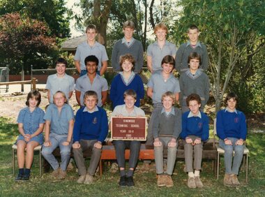 Photograph - Group, Ringwood Technical School 1985 Year 10.11, c 1985