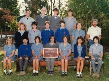 Photograph - Group, Ringwood Technical School 1985 Year 11.2, c 1985