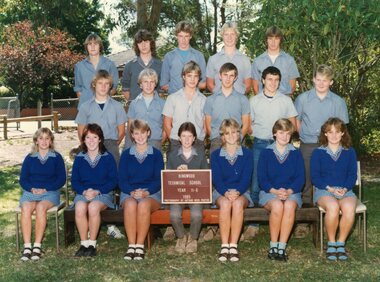 Photograph - Group, Ringwood Technical School 1985 Year 11.6, c 1985