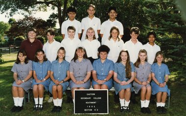 Photograph - Group, Eastern Secondary College 1992 Section 8.2