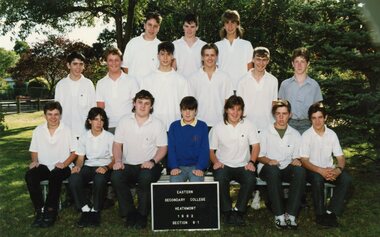 Photograph - Group, Eastern Secondary College 1992 Section 9.1, c 1992