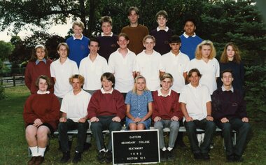 Photograph - Group, Eastern Secondary College 1992 Section 10.1, c 1992