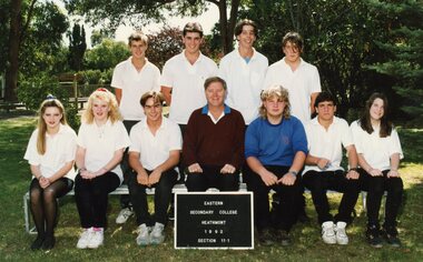 Photograph - Group, Eastern Secondary College 1992 Section 11.1, c 1992