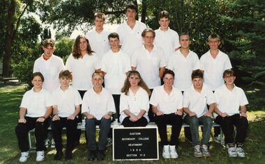 Photograph - Group, Eastern Secondary College 1992 Section 11.2, c 1992