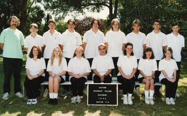 Photograph - Group, Eastern Secondary College 1992 Section 11.6, c 1992