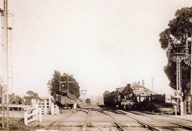 Photograph, Ringwood Railway Station Circa 1920