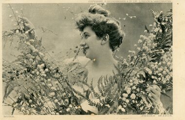 Postcard, Card addressed to Miss E.C.Green - Parsonage, Creswick. Dated 1909