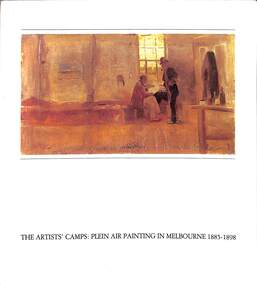 Book, Helen Tolpliss, The Artists Camps: Plein Air Painting In Melbourne 1885-1898, 1984