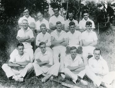 Photograph, North Ringwood Cricket Club team - 1935-36