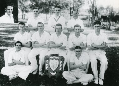 Photograph, North Ringwood Cricket Club team - 1937-38