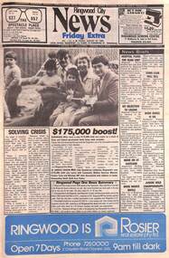 Newspaper - Printed, Ringwood City News Vol. 1 No. 8