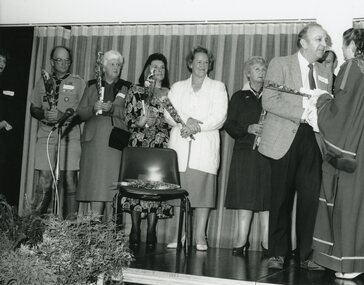 Photograph, Ringwood City Council - Community Service Awards, 1991. Presented by Cr Betty Milton, Mayor City of Ringwood