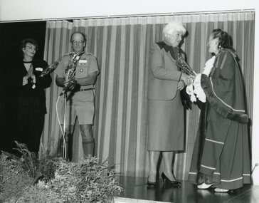 Photograph, Ringwood City Council - Community Service Awards, 1991. Presented by Cr Betty Milton, Mayor City of Ringwood