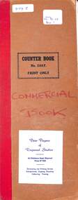 Financial record, Commercial Order Book - Peter Payens of Ringwood Studios, 1968 to 1969