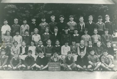 Photograph, Ringwood State School -Class photograph - Grade 4B, 1958