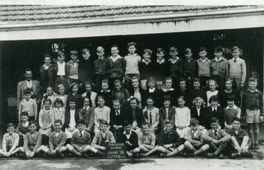Photograph, Ringwood State School -Class photograph - Grade 5A, 1955