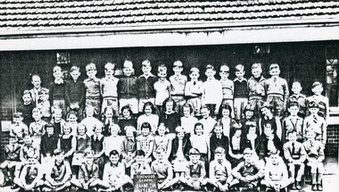 Photograph, Ringwood State School -Class photograph - Grade 4A, 1955