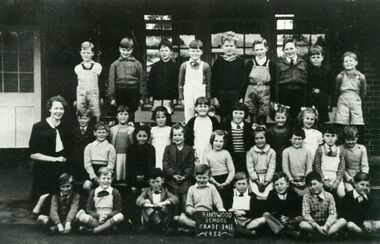 Photograph, Ringwood State School - Class photograph - Grade 1 & 2, 1952