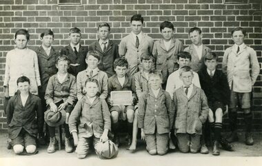 Photograph, Ringwood State School - Senior Boys, 1919
