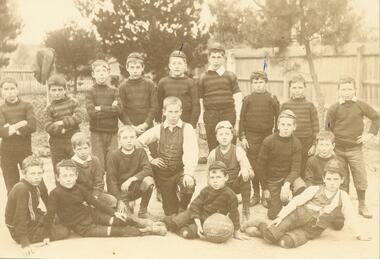 Photograph, Ringwood State School - Football Team, 1898