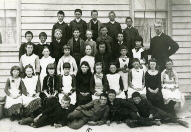 Photograph, Ringwood State School No1451, (Cass's School) - Class unknown, c1885