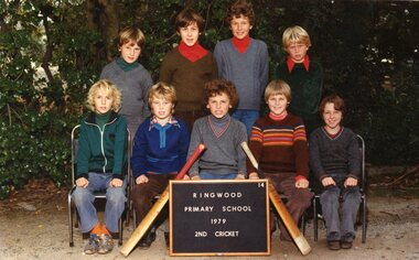 Photograph, Ringwood State School - 2nd Cricket, 1979