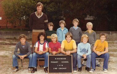 Photograph, Ringwood State School - 2nd Cricket, 1978
