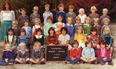 Photograph, Ringwood State School - Grade 1, 1978