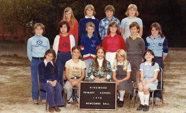 Photograph, Ringwood State School - Newcombe Ball Team, 1978