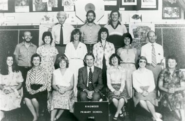 Photograph, Ringwood State School - Staff, 1980