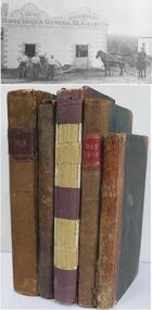 Book - Business Records, Collection of 5 Day-books and Ledgers kept by Thomas Grant, Blacksmith, Ringwood, Victoria