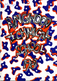 Booklet, Ringwood Technical School Magazine 1987, 1987