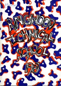 Booklet, Ringwood Technical School Magazine 1987