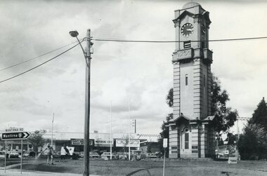 Photograph - Digital image, Ringwood Memorial Clocktower 1987, 1987
