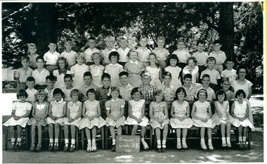 Photograph, Ringwood State School -  Grade 3B, 1961