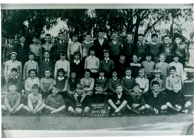 Photograph, Ringwood State School -  Grade 4A, 1960