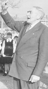 Photograph, Ringwood State School - Mr Dennis, Grade 3 teacher, 1950
