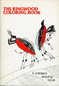Book, Cover by Greg Jones, Marlborough Primary School, The Ringwood Colouring Book, 1984