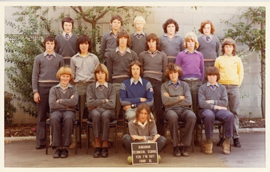 Photograph - Class Group, Ringwood Technical School 1977 Form 3L
