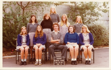 Photograph - Class Group, Ringwood Technical School 1977 Form 4E