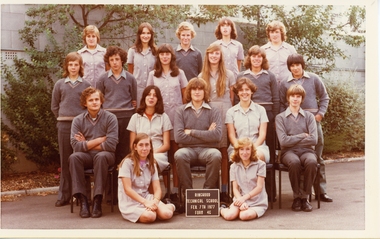 Photograph - Class Group, Ringwood Technical School 1977 Form 4G