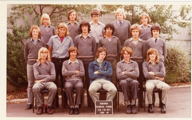 Photograph - Class Group, Ringwood Technical School 1977 Form 4H