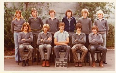 Photograph - Class Group, Ringwood Technical School 1977 Form 4M, c 1977