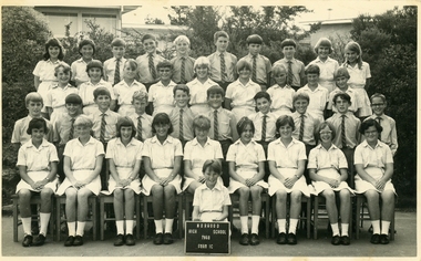 Photograph, Class 1C 1968, Norwood High School, Ringwood, Victoria