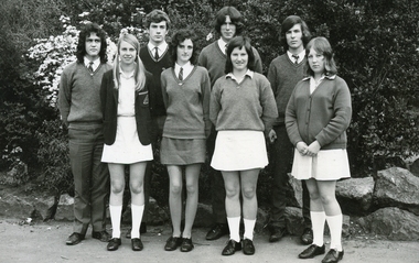 Photograph, House Captains 1971, Norwood High School, Ringwood, Victoria