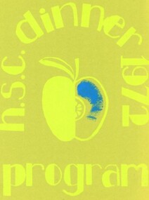 Programme - NSC Dinner Program 1972, Norwood High School, Ringwood, Victoria
